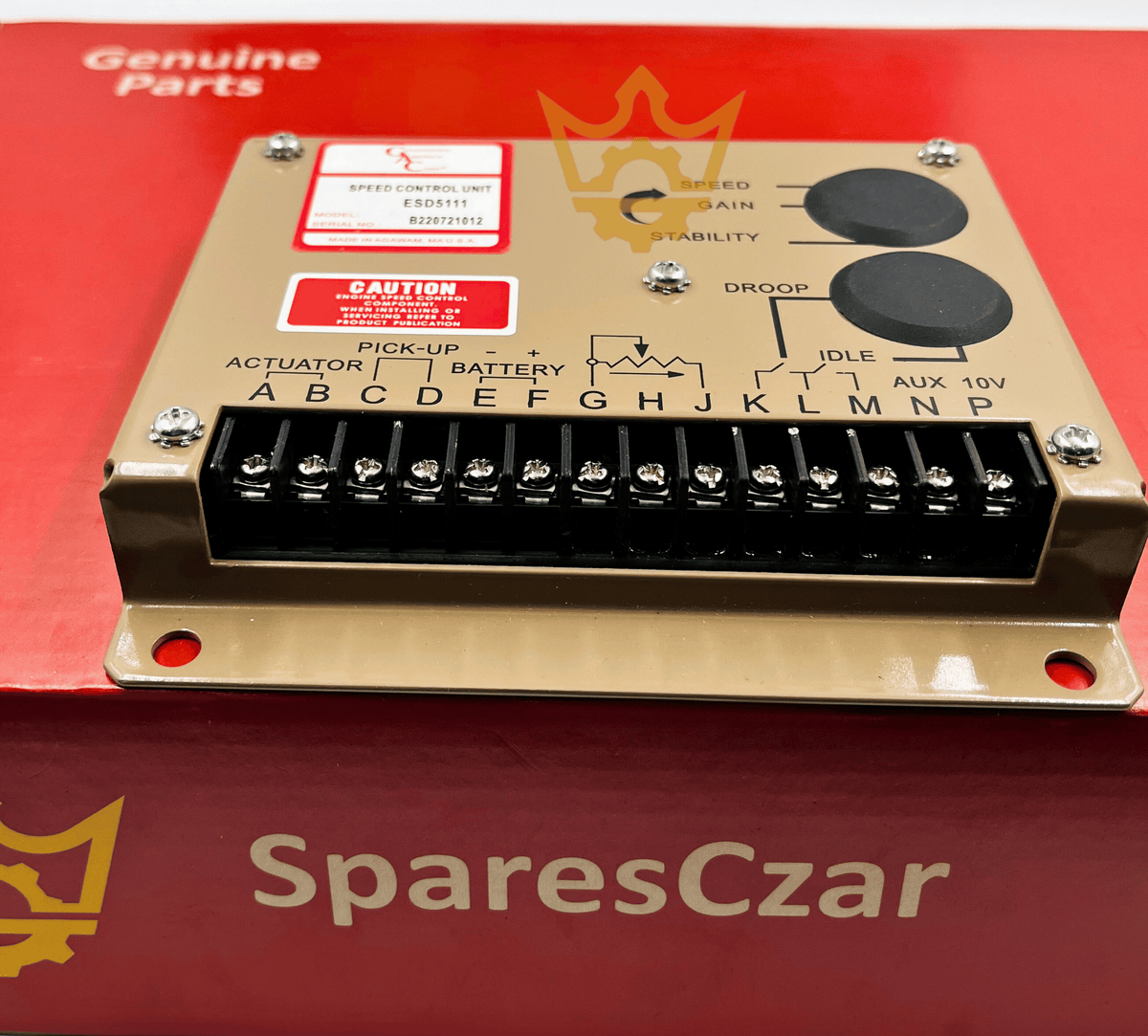 GAC ESD5221 Speed Control Unit, For Generator / Genset