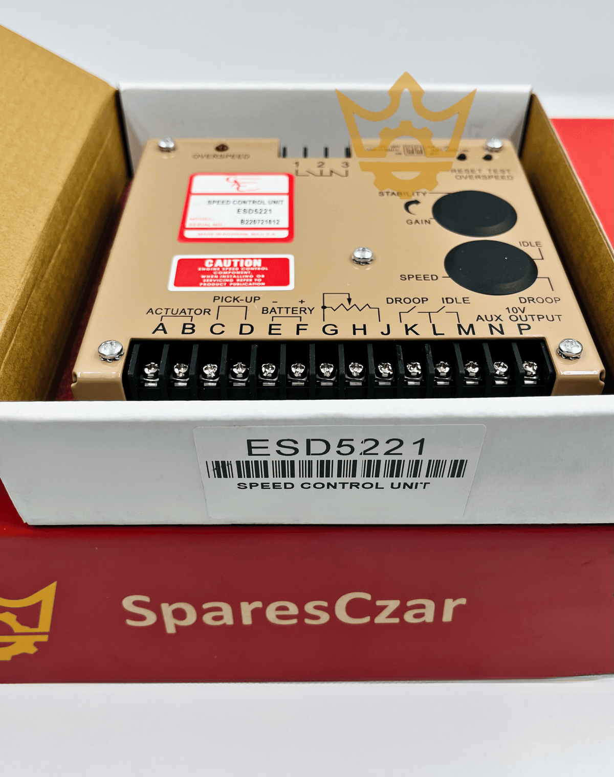 GAC ESD5221 Speed Control Unit, For Generator / Genset