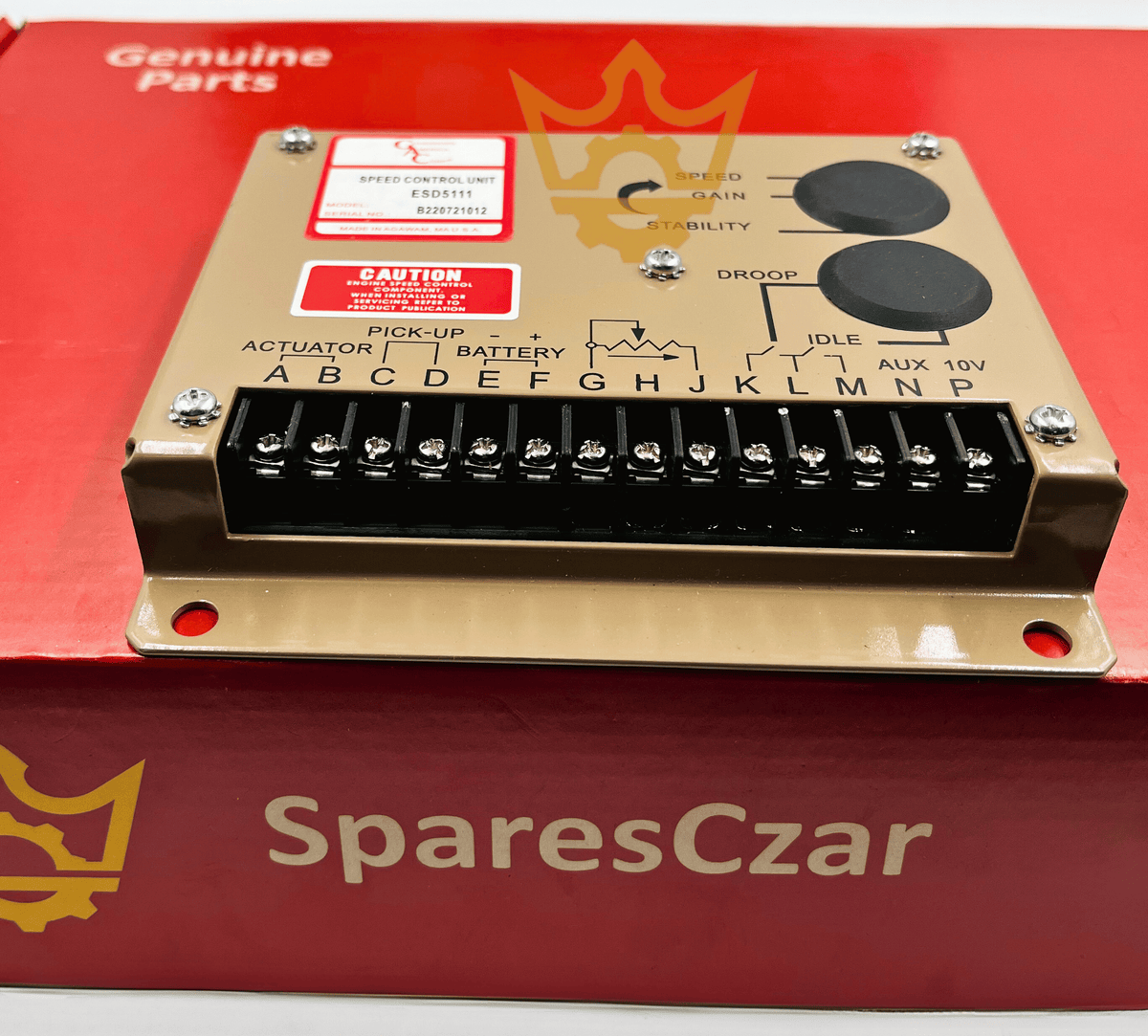 GAC ESD5111 Speed Control Unit, For Generator / Genset